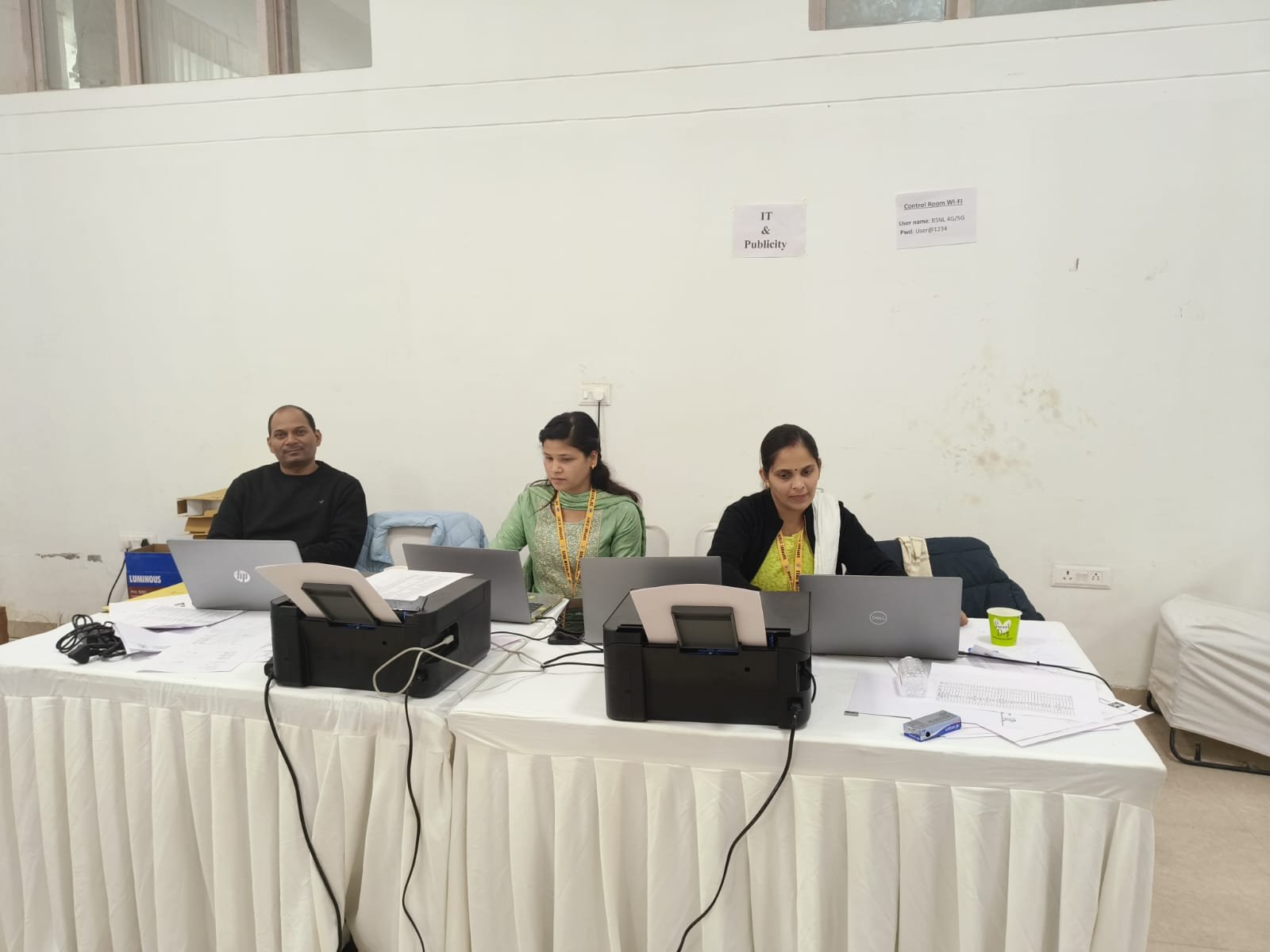 IT & Publicity control room, AIFSM 2025